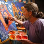 Persona pintando