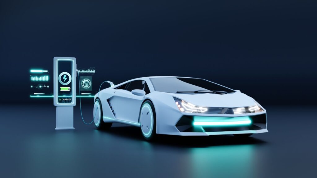 electric transportation industrial property Mexico. Descriptive image.